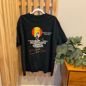 Vintage 90s Mustang Ranch Tee